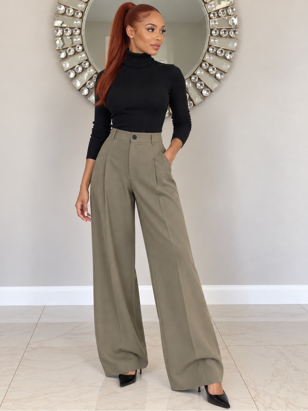 Zara Wide Leg Trousers!